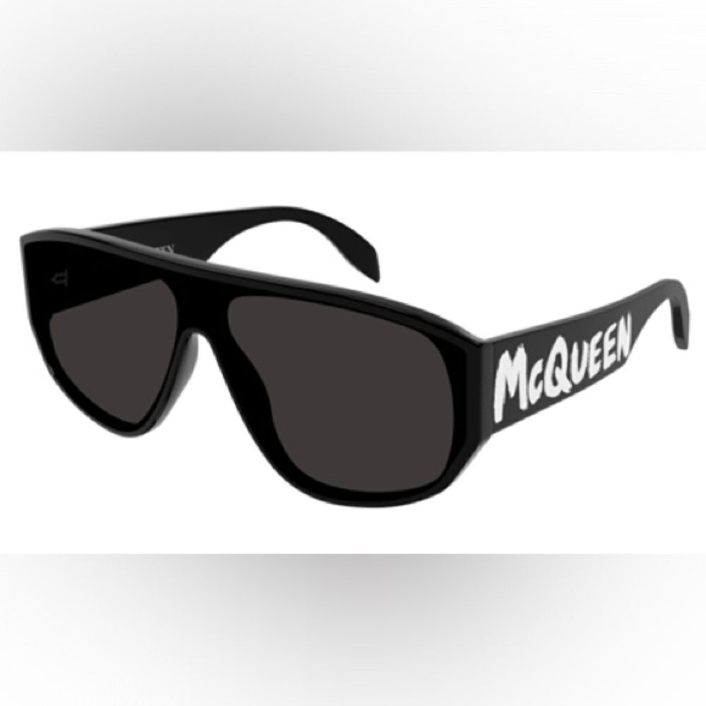 Alexander McQueen Black 386 Sunglasses